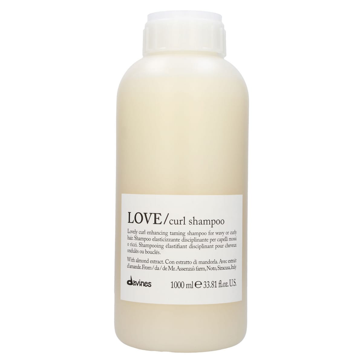 Davines LOVE CURL Shampoo 1000 ml – szampon do włosów kręconych i falowanych