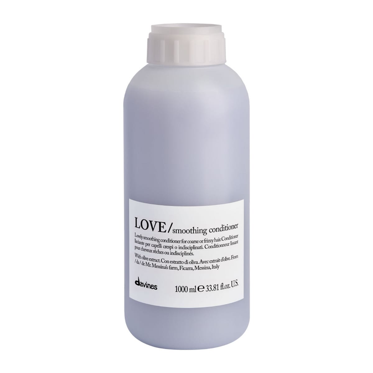 Davines LOVE Smoothing Conditioner 1000 ml – wygładzająca odżywka do włosów puszących się