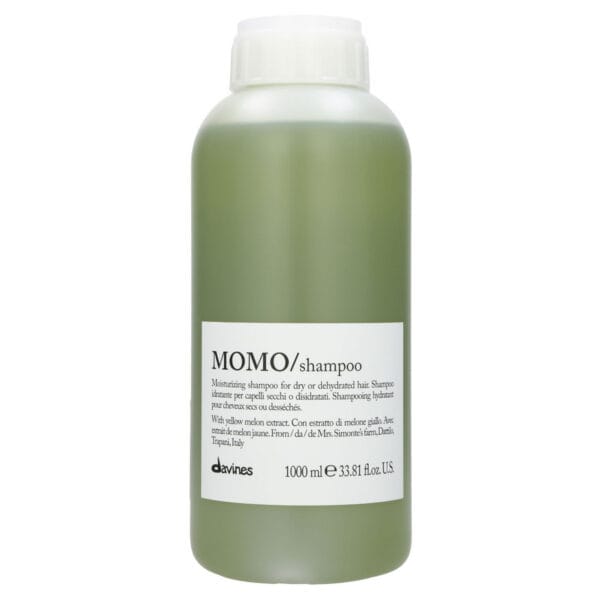 Davines MOMO Shampoo 1000 ml – nawilżający szampon do włosów suchych
