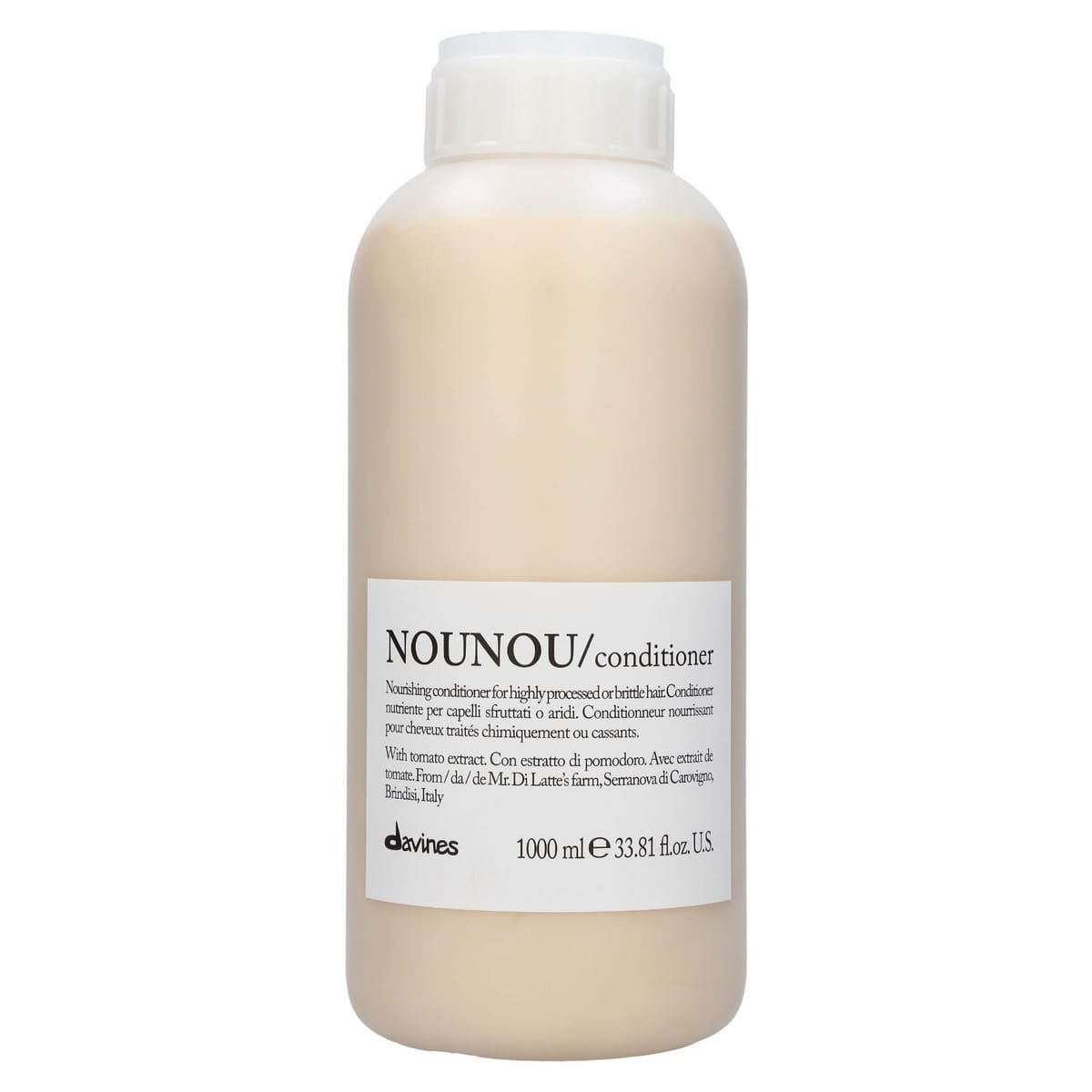 Davines NOUNOU Conditioner 1000 ml – regenerująca odżywka do włosów zniszczonych