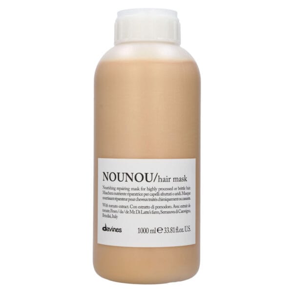 Davines NOUNOU Hair Mask 1000 ml – regenerująca maska do włosów zniszczonych