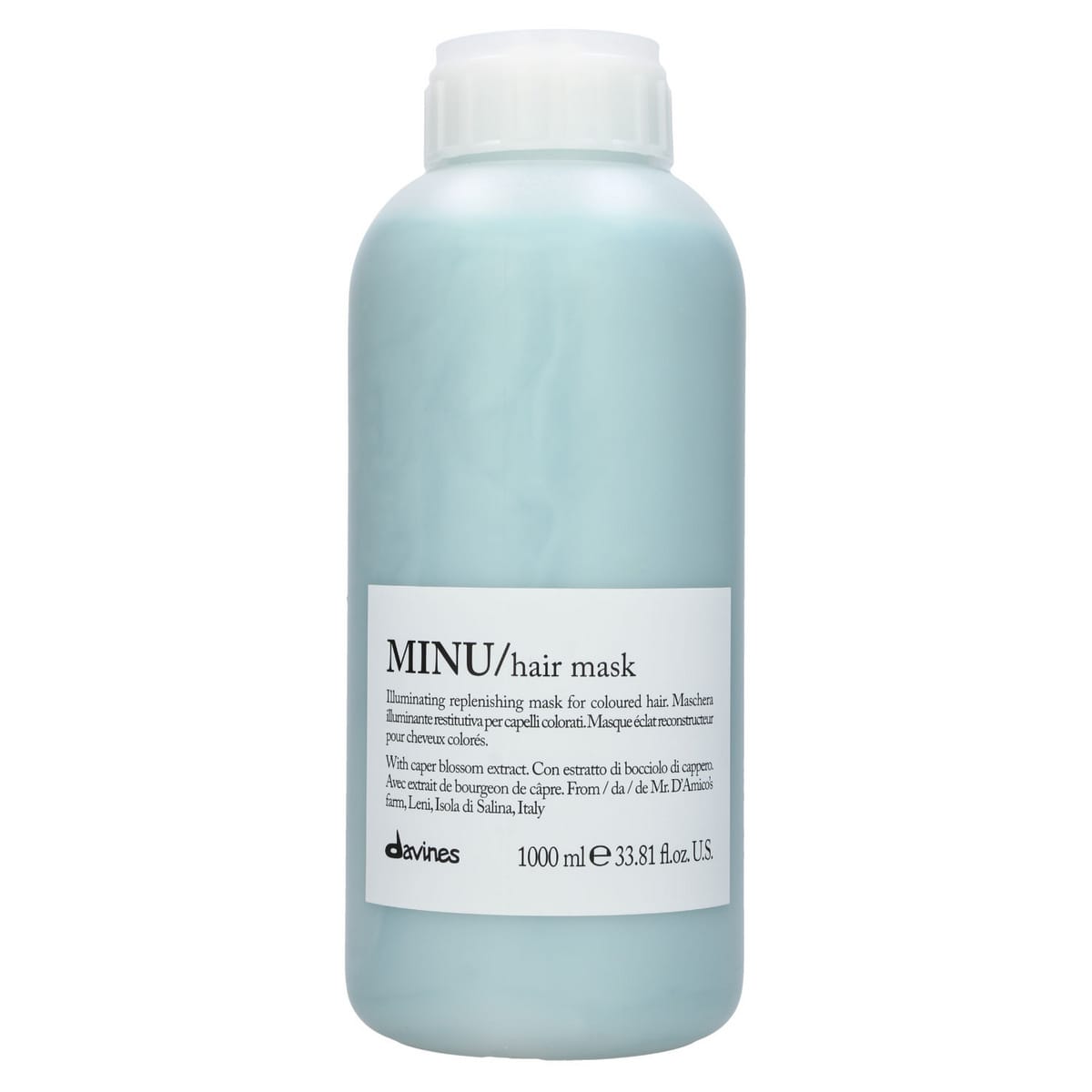 Davines MINU Hair Mask 1000 ml – maska do włosów farbowanych