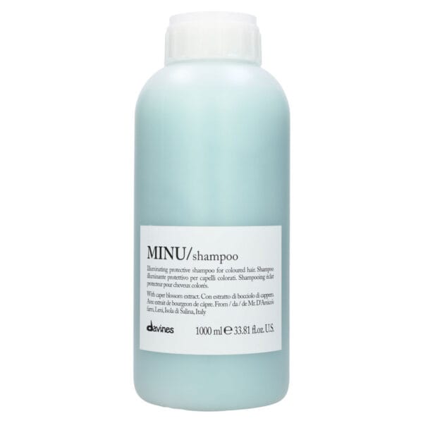 Davines MINU Shampoo 1000 ml – szampon do włosów farbowanych