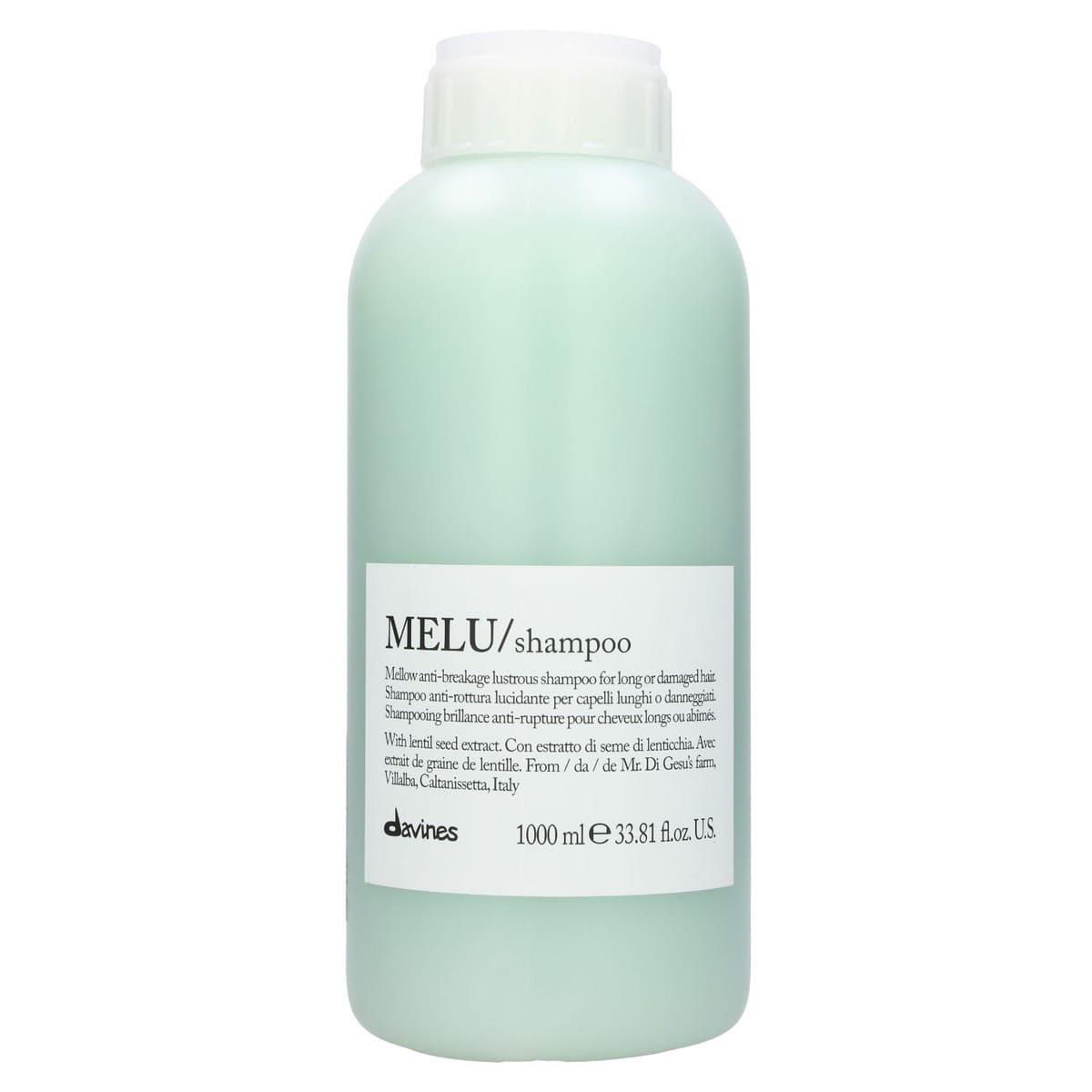 Davines MELU Shampoo 1000 ml – szampon do włosów długich i łamliwych