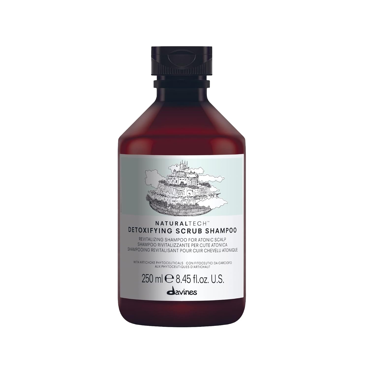 Davines Detoxifying Scrub Shampoo 250 ml – szampon z peelingiem do skóry głowy